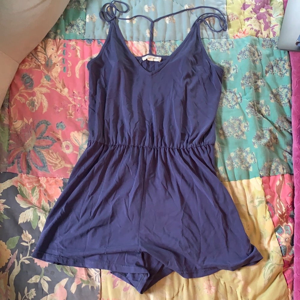 Blue romper